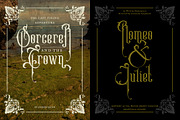 Victoriandeco, a Serif Font by Burntilldead (Thumbnail 2 of 5)