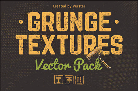 Grunge Textures Vector Pack