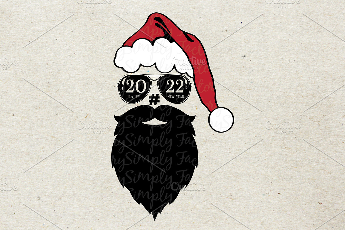 Happy New Year and Merry Christmas, an Illustration by Simply Factory (Photo 1 of 2)