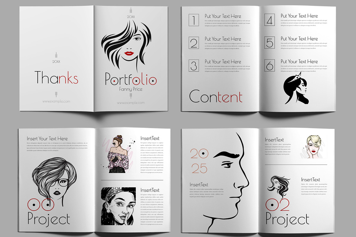Portfolio Design Layout, a Magazine Template by MightyDesign (Photo 2 of 6)