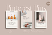 JOY | Pinterest Pin Canva Templates, a Social Media Template by Sierra Creative Studio (Thumbnail 1 of 6)