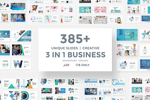 3 in 1 Business Event Powerpoint