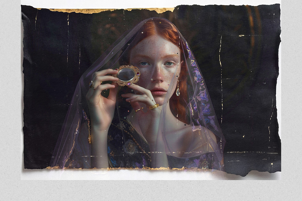 Vintage Torn Edges Effect Overlays, a Brushes & More by PhotoSpirit (Photo 3 of 10)