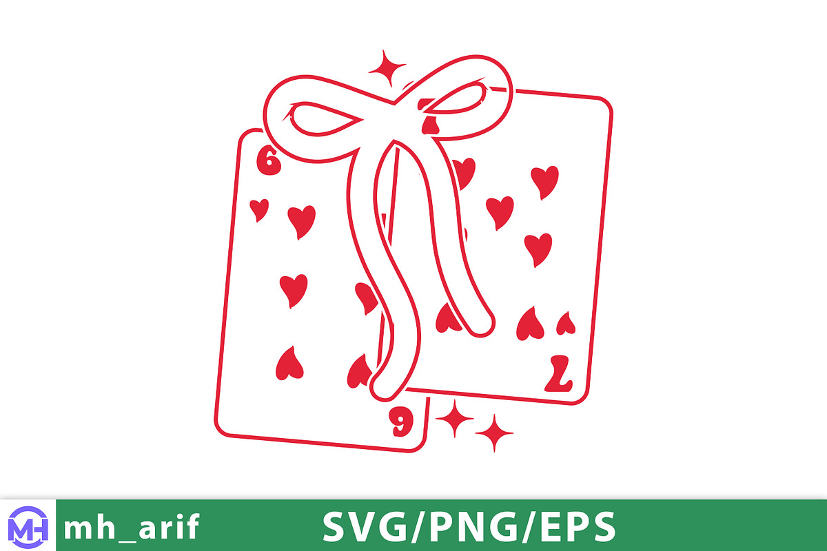 Valentine 67 Card SVG PNG, a Graphic by mh_arif (Photo 3 of 4)