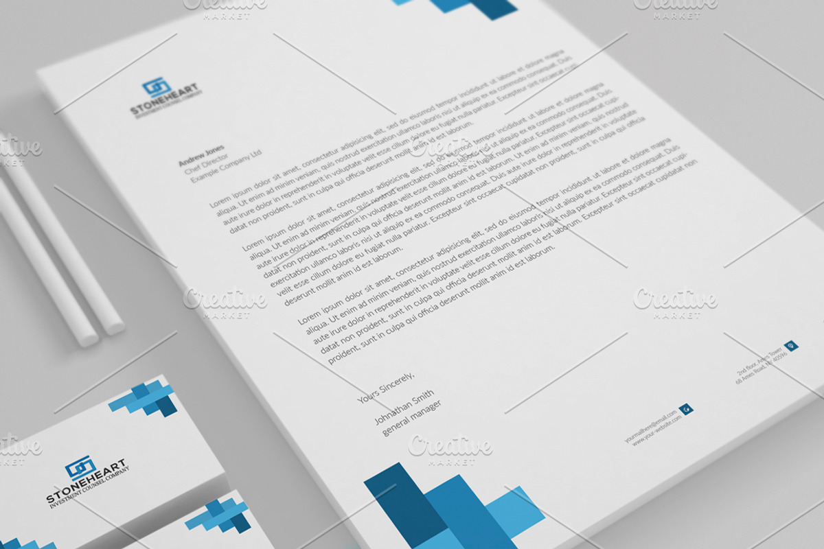 Stationery Pack, a Stationery Template by BettyDesign (Photo 6 of 9)