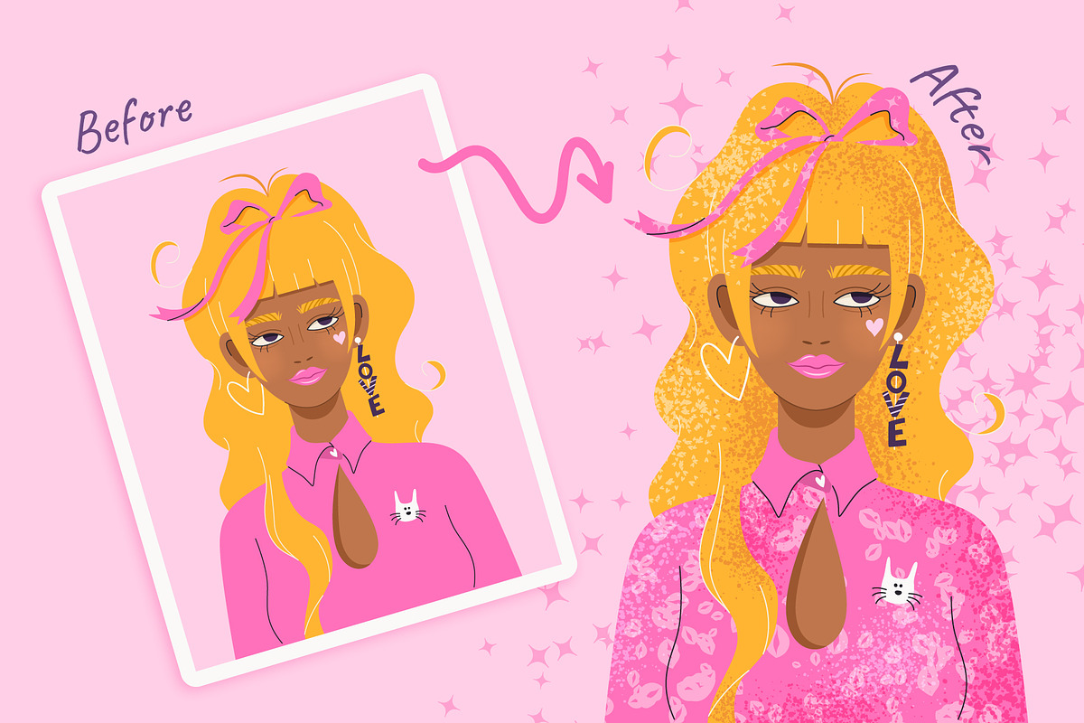 Valentine: 18 Illustrator Brushes, a Brush Add-On by IuliiaSavko (Photo 5 of 11)