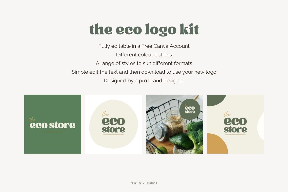 Eco-Friendly Sustainable Logo, a Branding & Logo Template by CreativeWilderness (Photo 11 of 12)