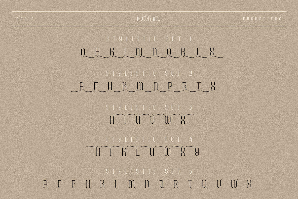 Leomarle Typeface, a Blackletter Font by alit design (Photo 6 of 15)