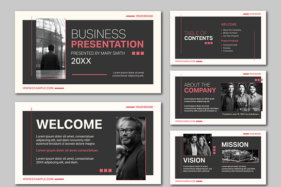 Business Presentation Template preview 5