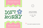Good vibes Stickers Collection, an Object Graphic by Alina Karpenko (Thumbnail 3 of 9)