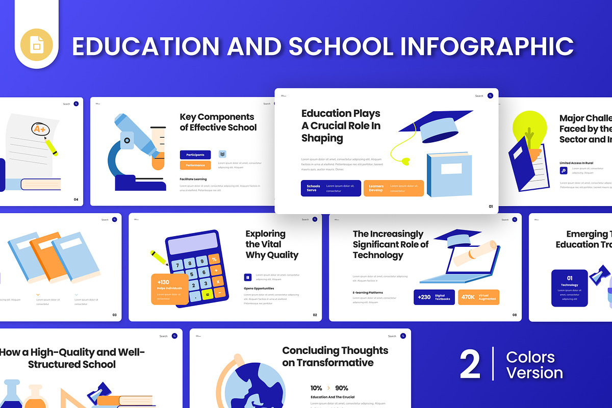 Education and School Slides, a Presentation Template by Antstheme (Photo 1 of 4)
