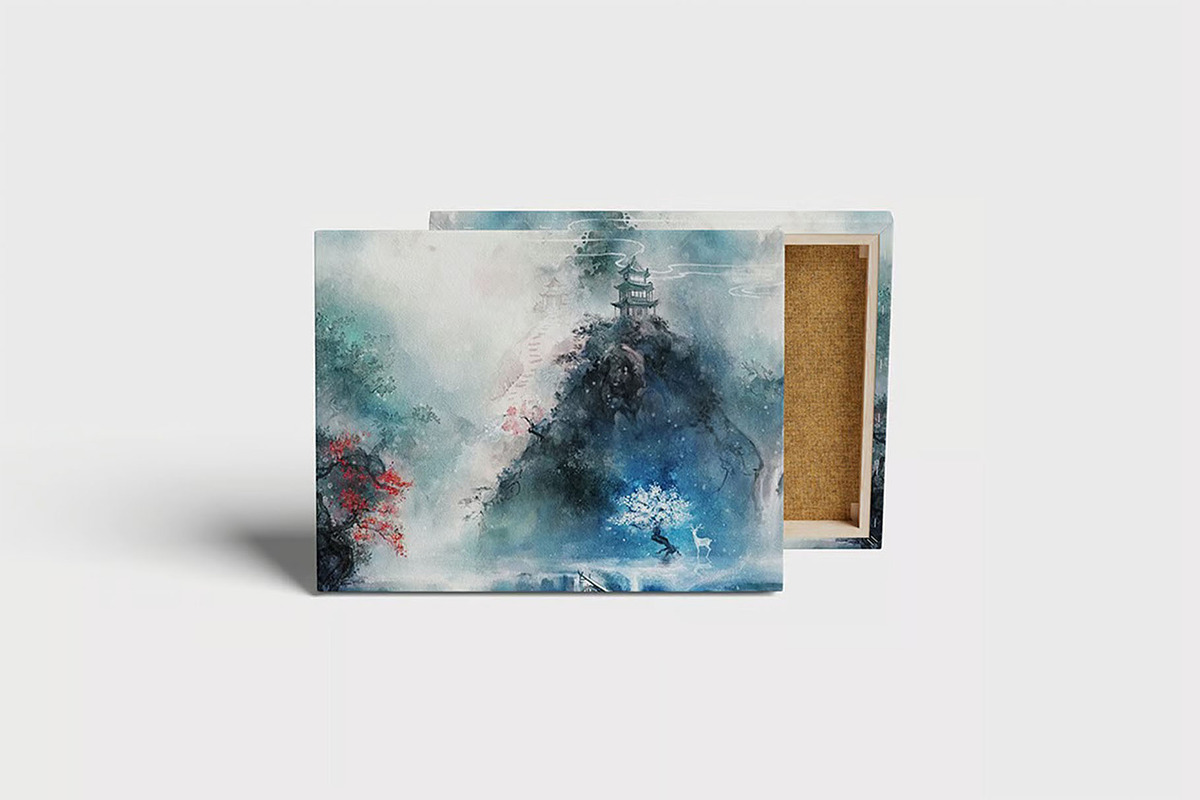 Canvas Mockup, a Product Mockup by zpackcreative (Photo 2 of 5)