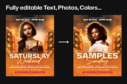 DJ Flyer, a Flyer Template by iDoodle Studio (Thumbnail 4 of 5)