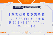 Hithejaw - Modern Experimental Font, a Sans Serif Font by Drizy (Thumbnail 5 of 10)