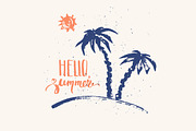 Beach scenes set, a Seasonal Illustration by katya.bogina (Thumbnail 4 of 6)