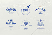 Ocean | Logo & Illustration Kit, a Branding & Logo Template by KetteCreate (Thumbnail 4 of 20)