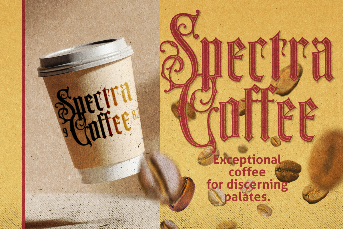 Rugstar Blackletter Font, a Blackletter Font by Letterhend Studio (Photo 7 of 9)