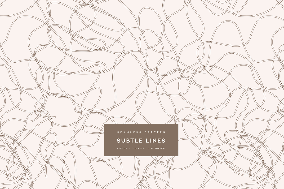 Subtle Lines | Vector Pattern, a Pattern Graphic by MalyskaStudio