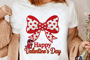 Happy Valentine Coquette Bow PNG, an Illustration by Creative Art (Thumbnail 6 of 6)