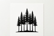 Majestic Pine Trees SVG, a Finance Illustration by Amazin_art (Thumbnail 7 of 32)