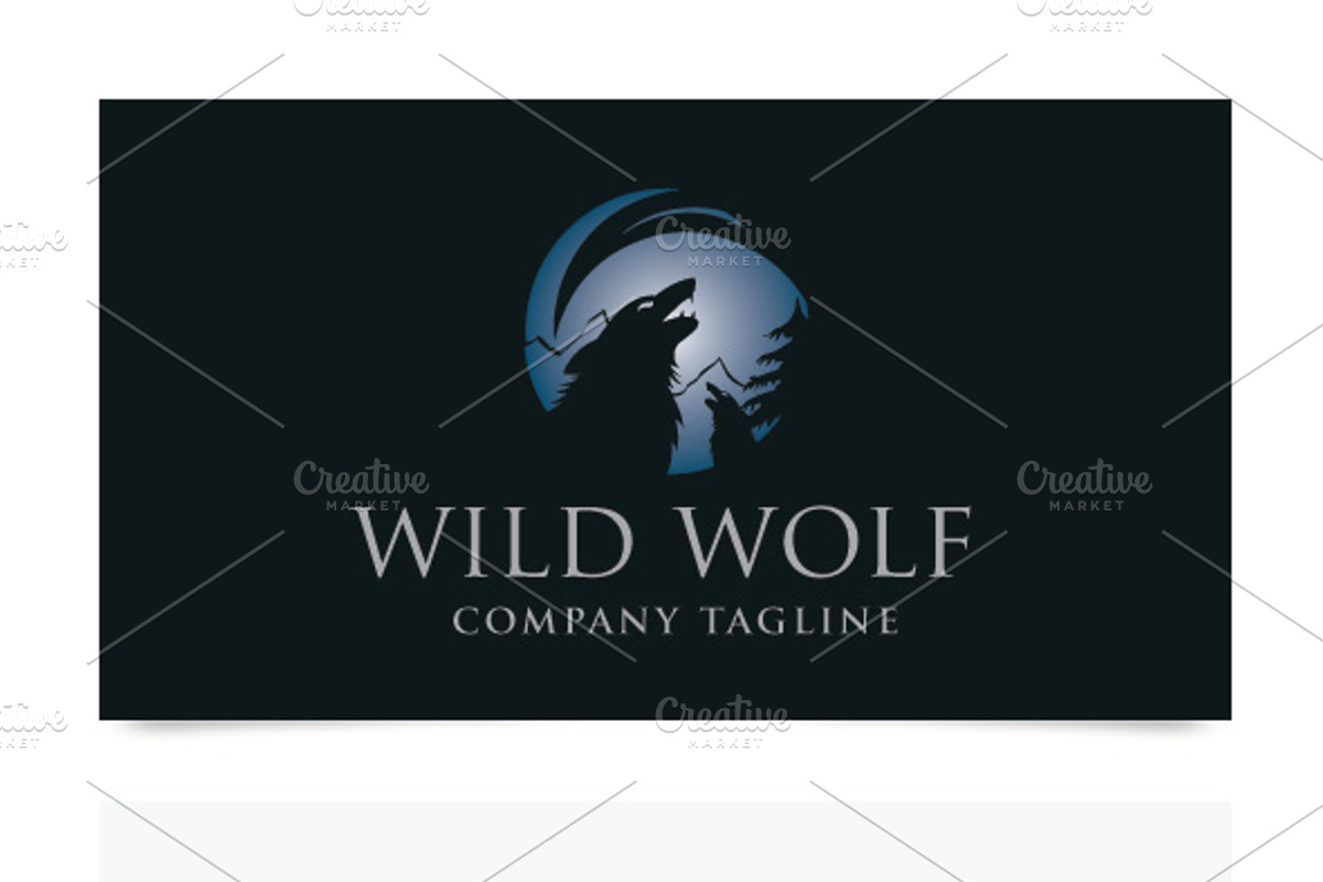 Wild Wolf, a Branding & Logo Template by vectorlogo
