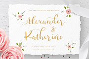 The Knot | A wedding font duo+Bonus, a Script Font by George Bourle (Thumbnail 8 of 13)