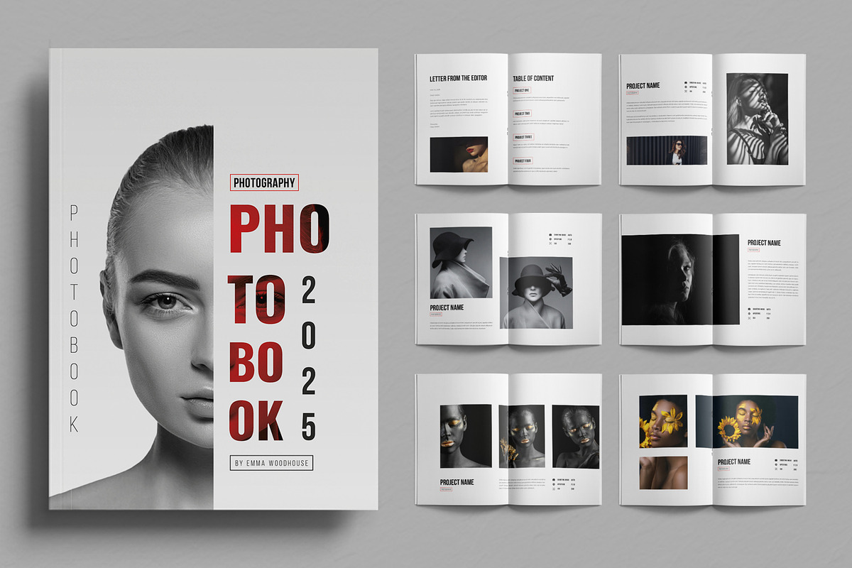 Photography Photo Book Layout