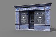 Parisian vintage storefront 3, an Architecture 3D Model by happy brush (Thumbnail 4 of 10)