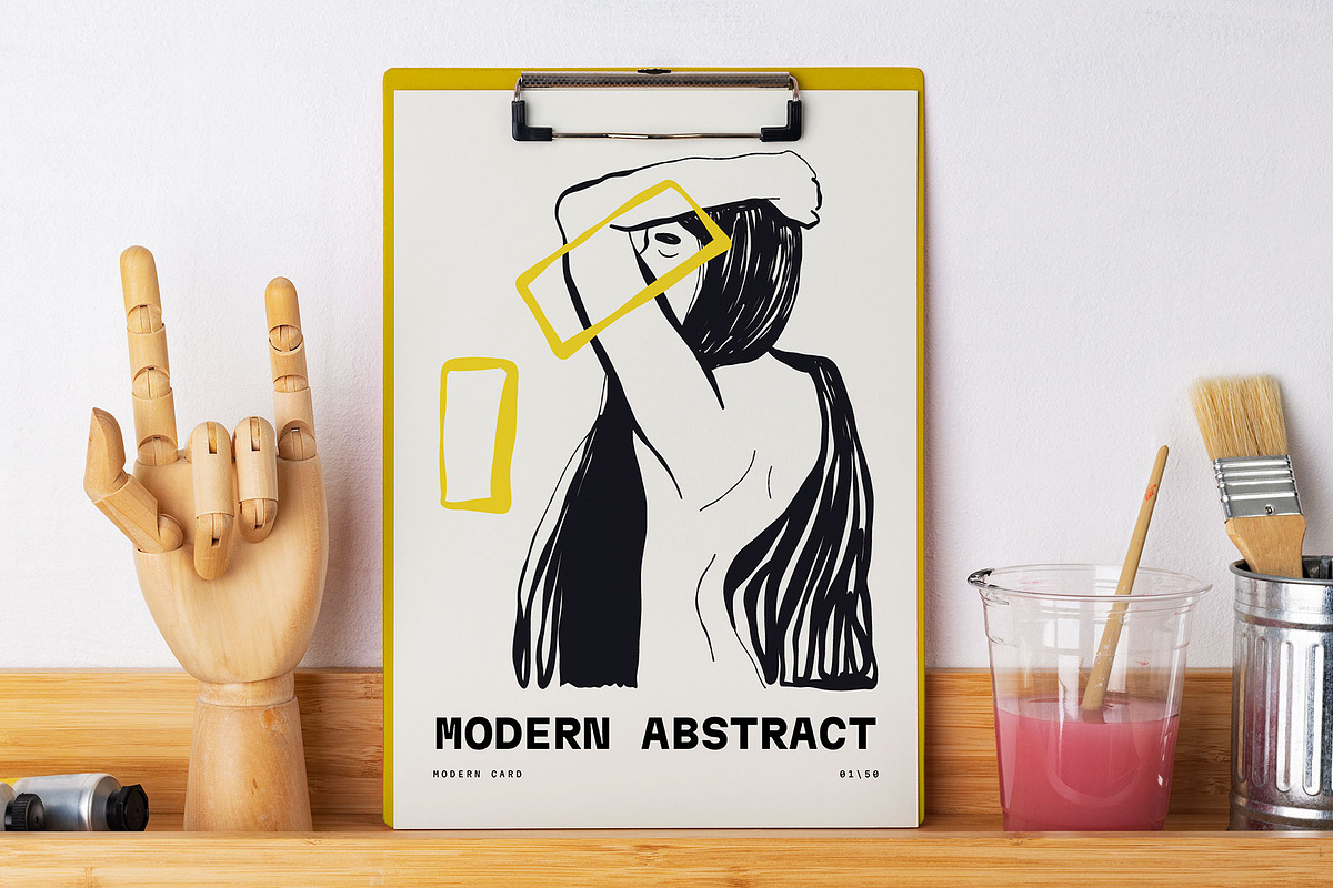 Modern Art | Creator Kit, an Object Graphic by KetteCreate (Photo 7 of 18)