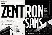 Zentron Sans, a Sans Serif Font by Wow Magic (Thumbnail 5 of 5)