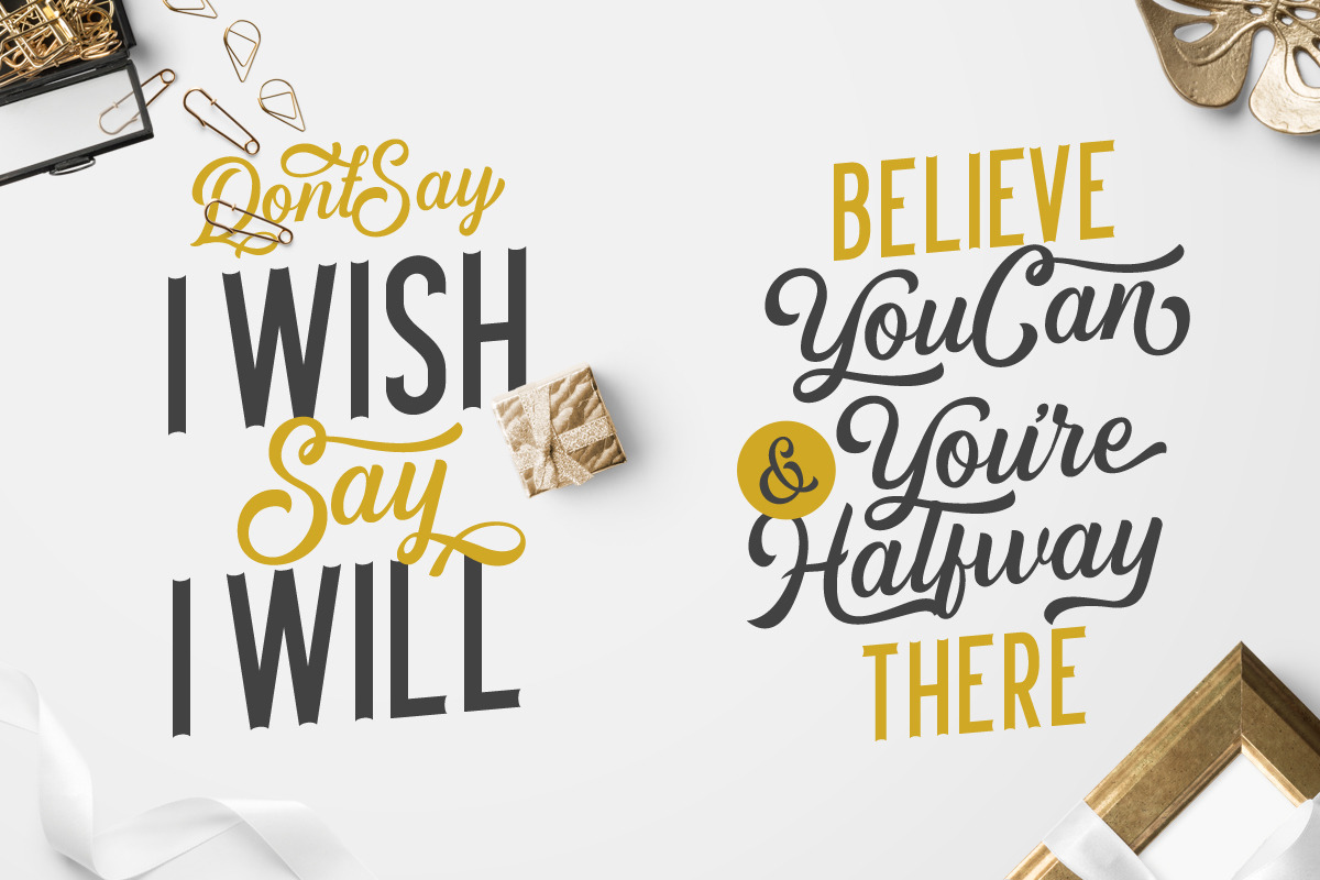 Hipsterious Typeface preview 2