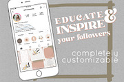 Wellness Challenge Instagram Kit, a Social Media Template by Ashley Alexandra Design (Thumbnail 3 of 8)