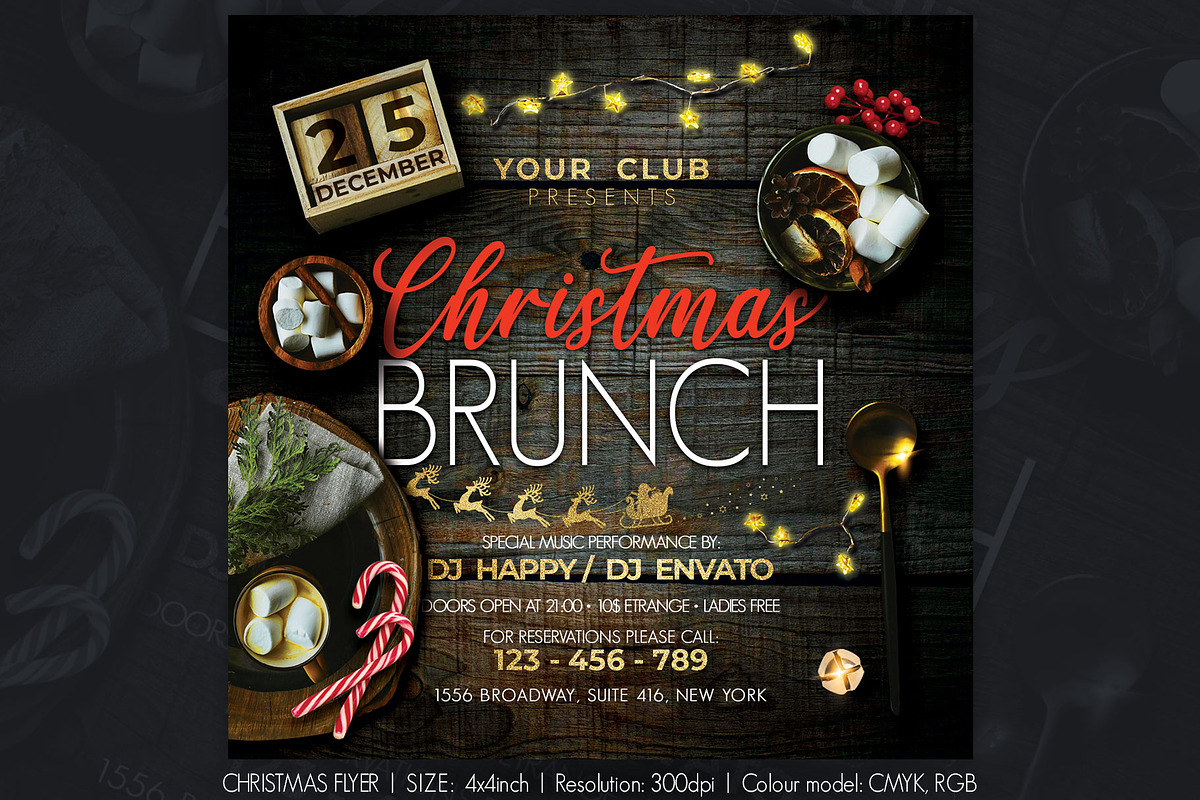 Christmas Flyer, a Flyer Template by Artolus (Photo 1 of 2)