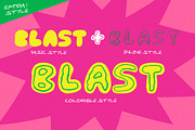 Lucky Pop! Display Font, a Handwritten Font by Sloulyfe (Thumbnail 6 of 9)