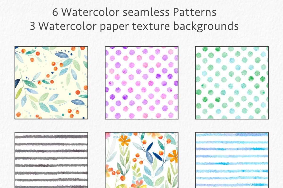 Watercolor Botanical DIY pack, an Illustration by Mockup Up! (Photo 4 of 4)
