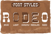 Rodeo font + 10 bonus designs, a Symbol Font by Heather_insane (Thumbnail 3 of 9)