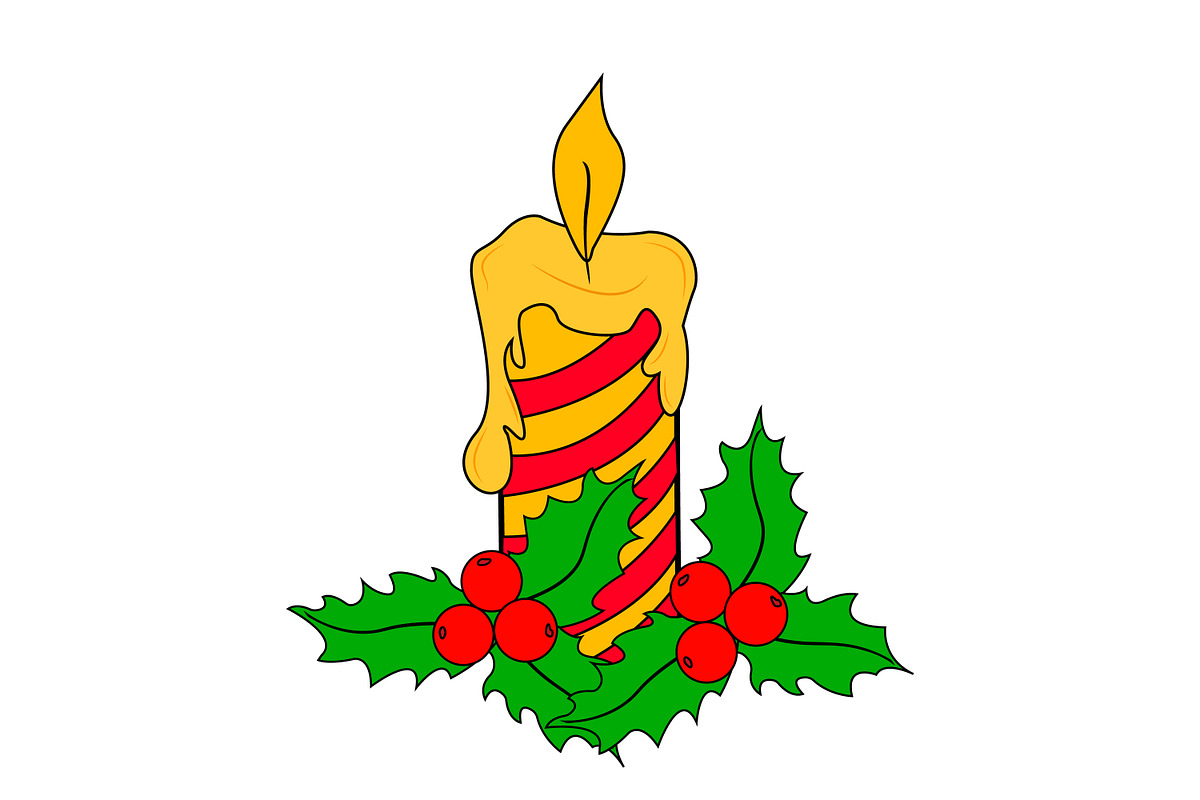 Burning candle., an Illustration by Tanysl (Photo 1 of 4)