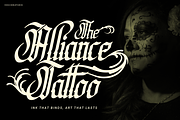 Syclone | Blackletter Typeface, a Blackletter Font by Denustudios (Thumbnail 2 of 12)