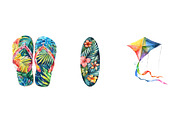 Pool Party Clipart, an Illustration by Design Market (Thumbnail 4 of 5)