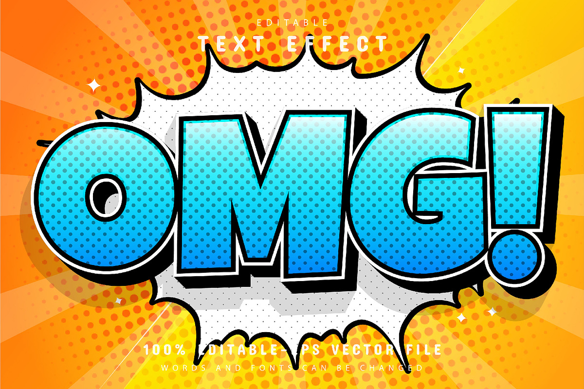 Comic style text effect, a Plug-in Add-On by Aglonemadesign (Photo 6 of 9)