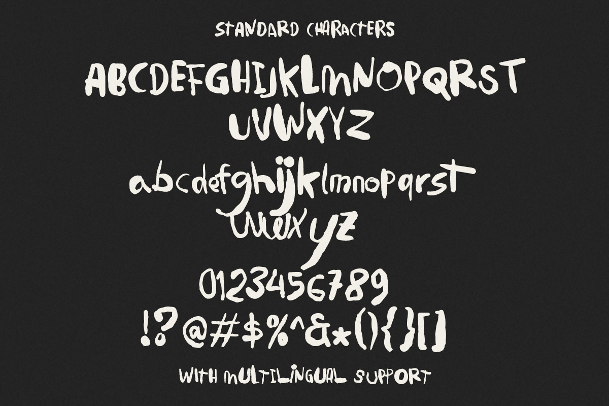 Repeat After Me – Messy Handwriting, a Handwritten Font by Littlehand (Photo 11 of 12)