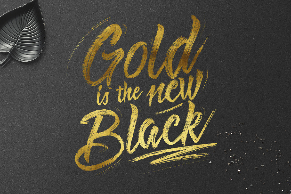 Glitter and Foil Kit for Procreate, a Brush Add-On by iPad Calligraphy (Photo 2 of 13)