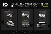 Vacuum Cleaner Mockup Set, a Wearable Device Mockup by ForgeDesign (Thumbnail 1 of 6)