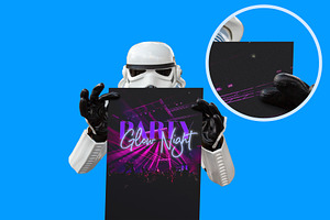 Star Wars Stormtrooper Mock-up