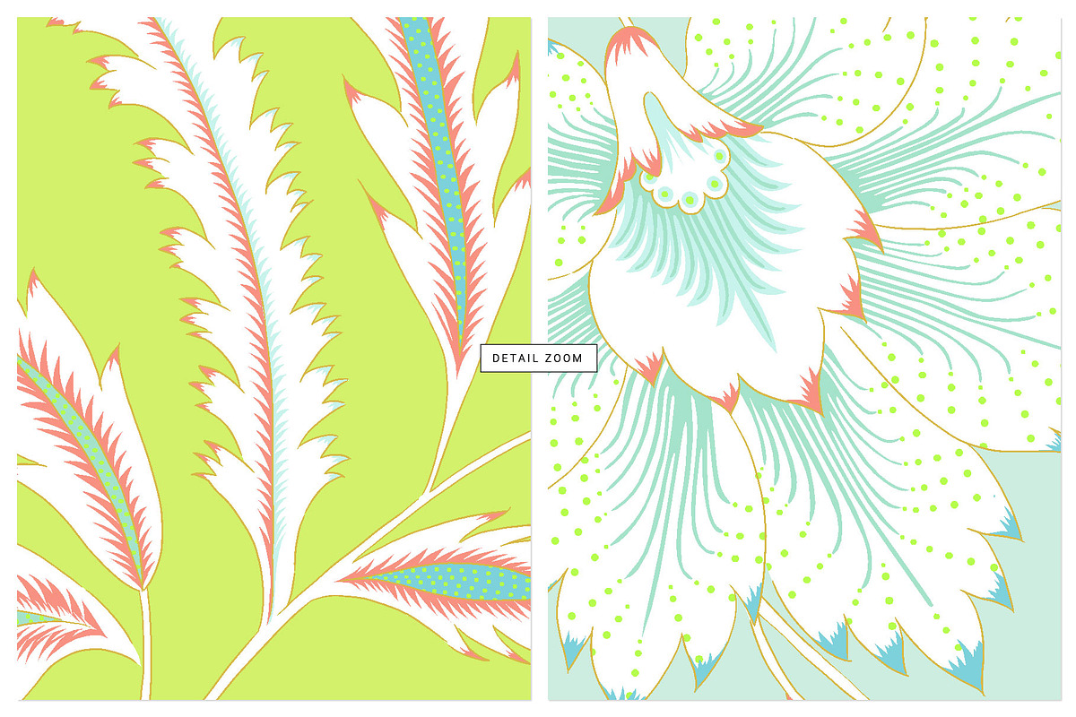 Royal Chintz - II Patterns & Motifs., a Pattern Graphic by Pink Linen (Photo 5 of 12)