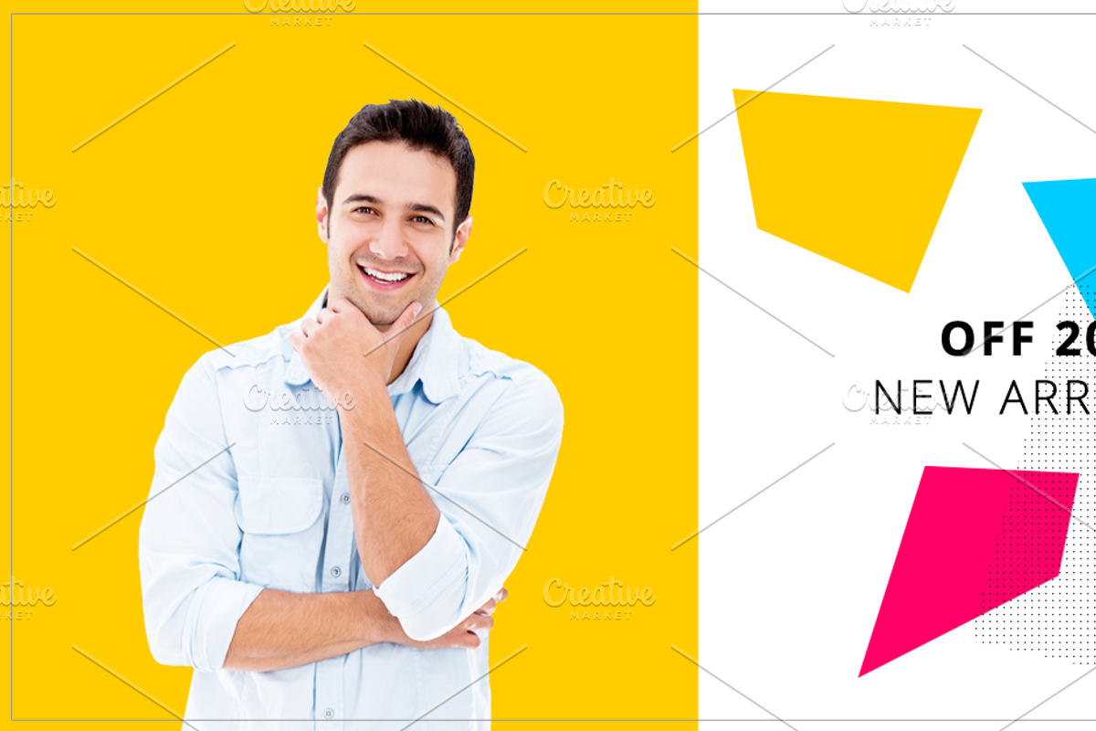 5 Facebook Ads Mockup templates, a Marketing Template by Shadiq Jaya (Photo 4 of 5)