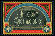 Jhoony richmond, a Font by the-sastra (Thumbnail 1 of 5)