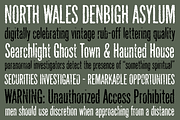 Condemned, a Sans Serif Font by GRYPE (Thumbnail 4 of 5)