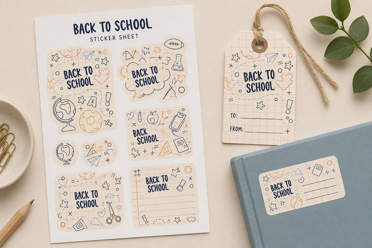 Back to School Posters Illustrations, an Education Illustration by Anna Studio (Photo 7 of 18)