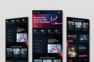 Business Agency Landing Page Design, a Landing Page Template by MightyDesign